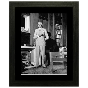 Quaid E Azam Portrait Wall Art Frame For Home and Office Decor - Darsaaz