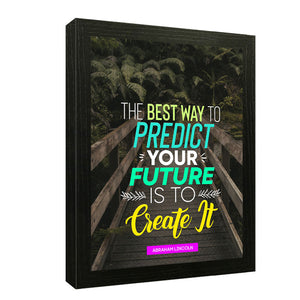 Motivational Quotational Wall Art Frame For Home and Office Decor - Darsaaz