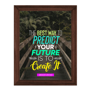 Motivational Quotational Wall Art Frame For Home and Office Decor - Darsaaz