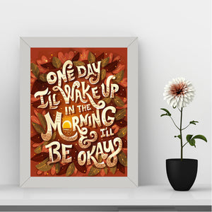 Motivational Quotational Wall Art Frame For Home and Office Decor - Darsaaz