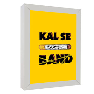 Funny Poster Wall Art Frame For Home and Office Decor - Darsaaz