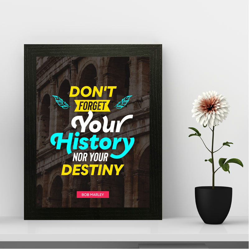 Motivational Quotational Wall Art Frame For Home and Office Decor - Darsaaz