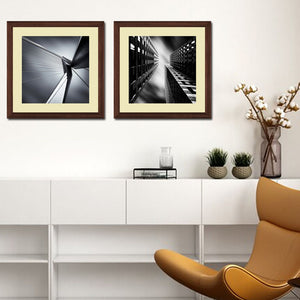 Set of 2 Skyscraper Wall Art Hanging Frame For Wall Decor - DARSAAZ