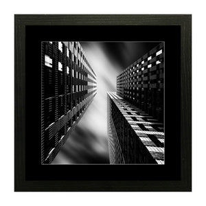 Set of 2 Skyscraper Wall Art Hanging Frame For Wall Decor - DARSAAZ