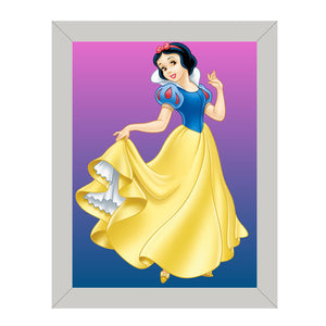 Snow White Themed Wall Art Frame For Home and Kid Room Decor - Darsaaz