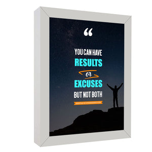 Gym Motivation Wall Art Frame For Home and Gym Decor - Darsaaz