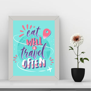 Motivational Quotational Wall Art Frame For Home and Office Decor - Darsaaz